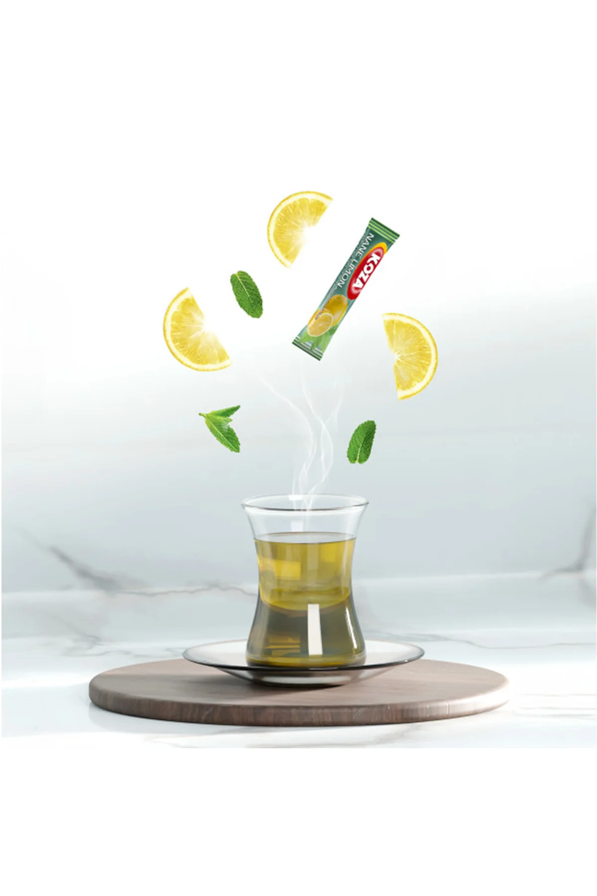 Koza Tek İçimlik Limon Aromalı Toz İçecek 50'li