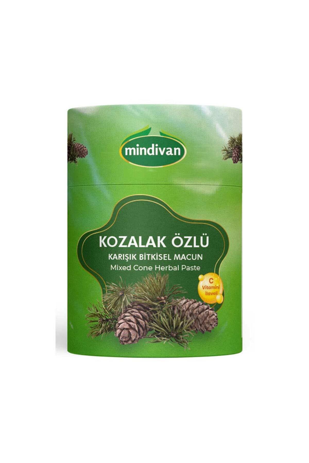 Kozalak Macunu 240 gr - Kozalak Özlü Macun Selvi Kozalağı C Vitam