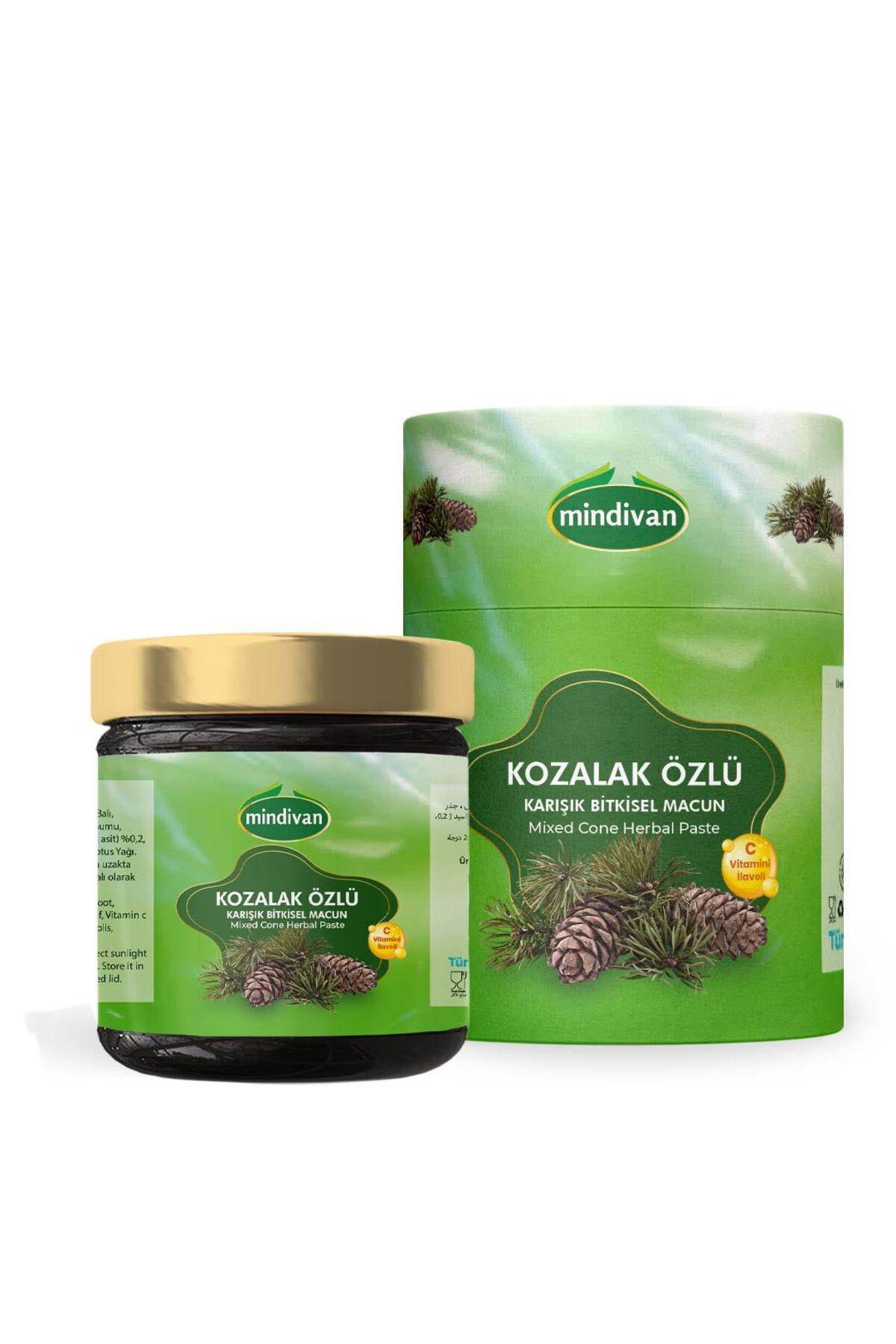 Kozalak Macunu 240 gr - Kozalak Özlü Macun Selvi Kozalağı C Vitam