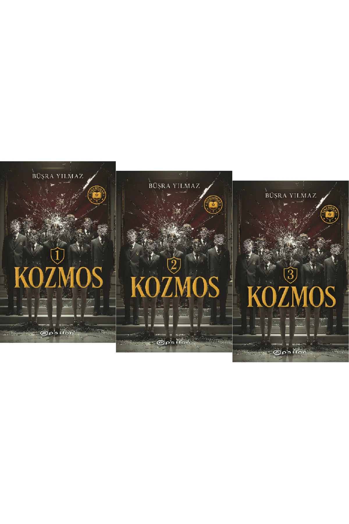 Kozmos 1-2-3 / Büşra Yılmaz 3 Kitap Set