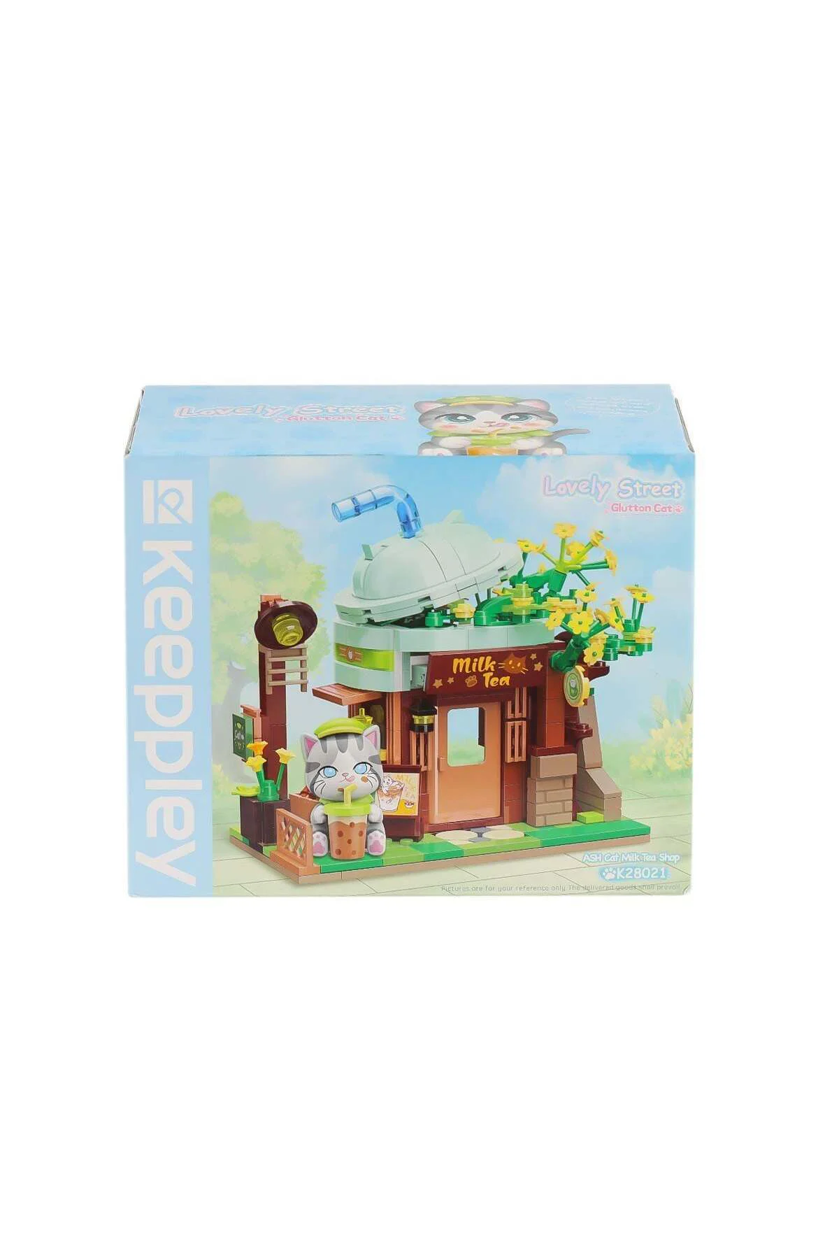 Kp-28021 Keeppley Milk Tea Shop Blok Seti-Vagon Life