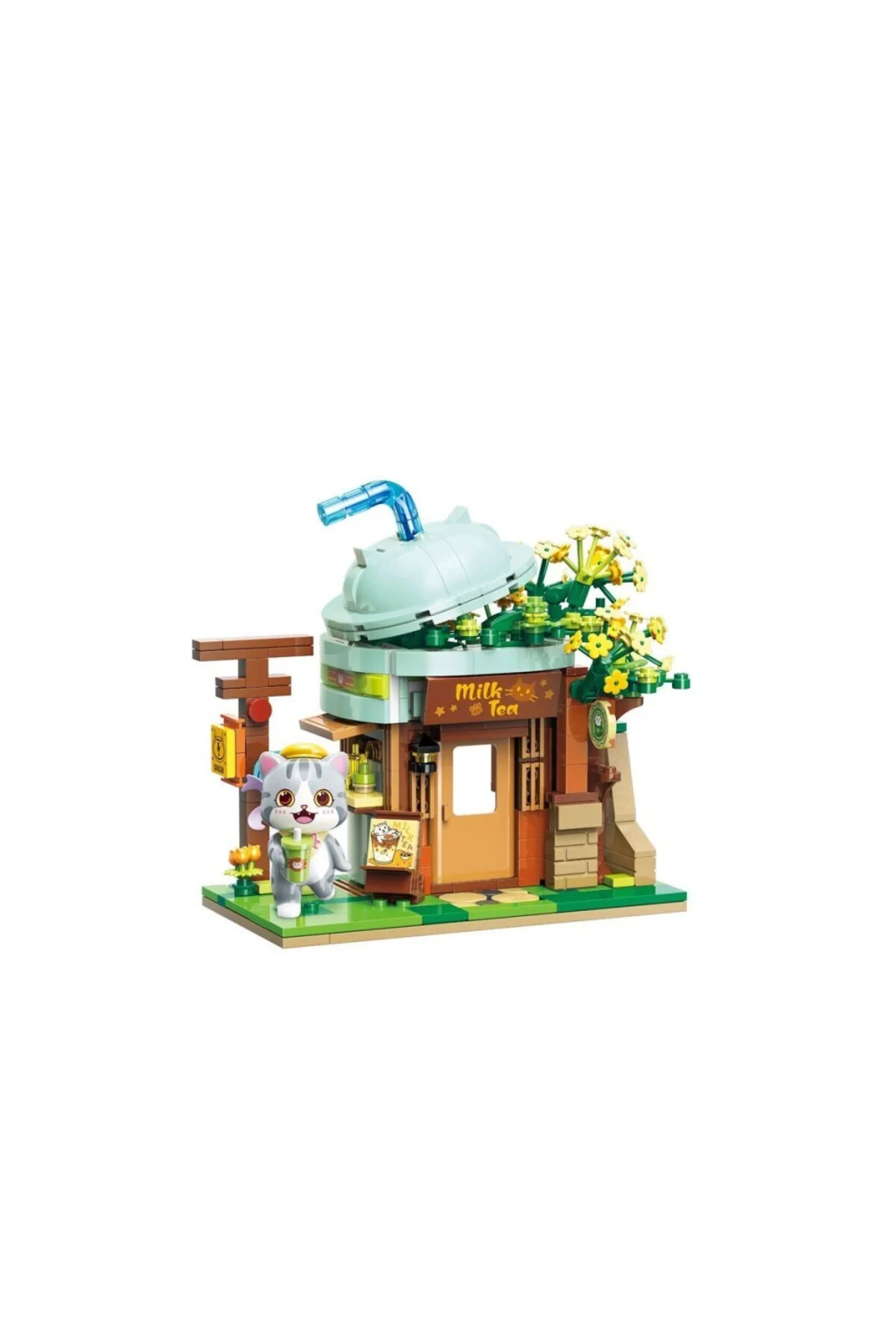 KP-28021 Milk Tea Shop Blok Seti -Vagon life