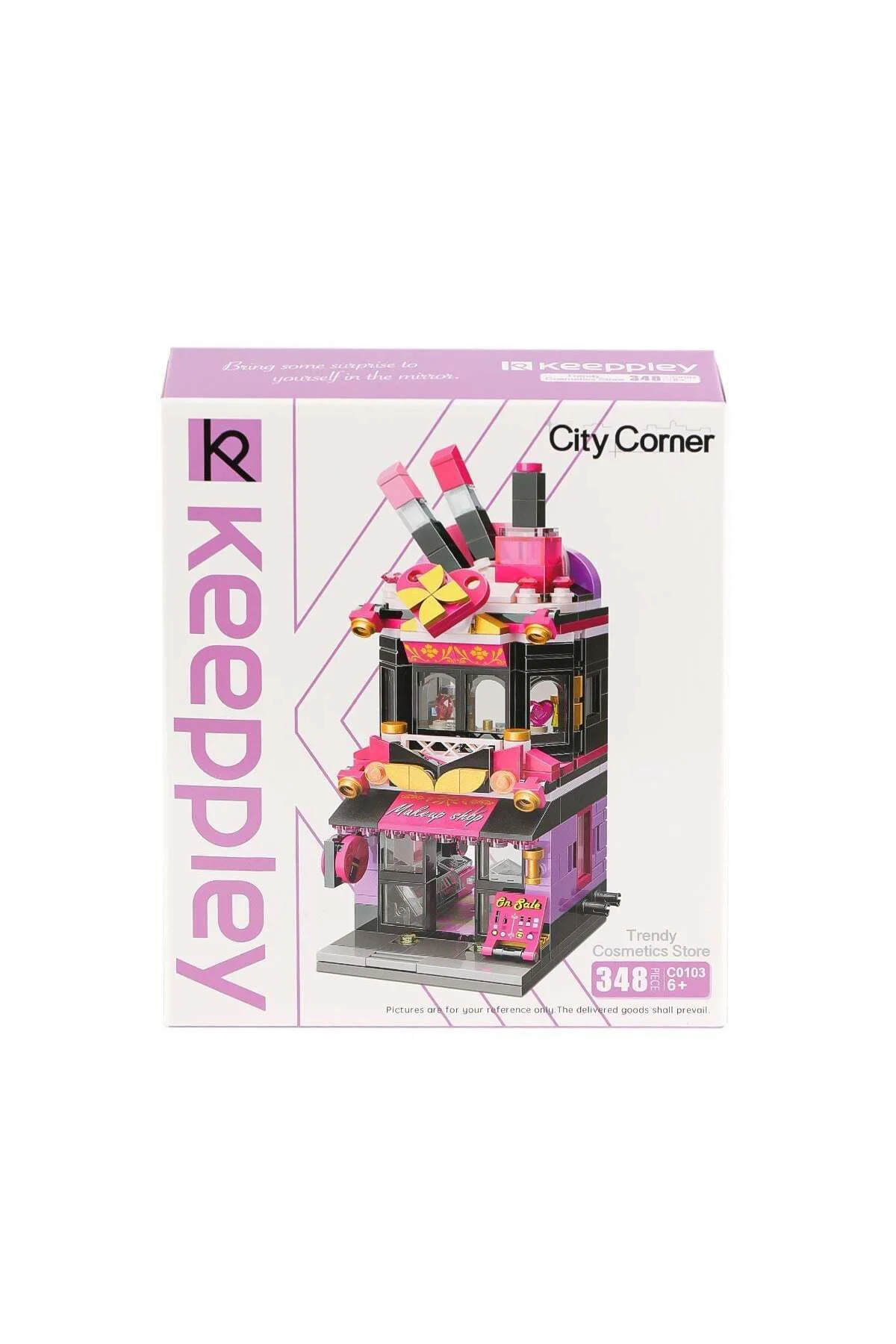 Kp0103 Keeppley Cosmetics Store Blok Seti-Vagon Life