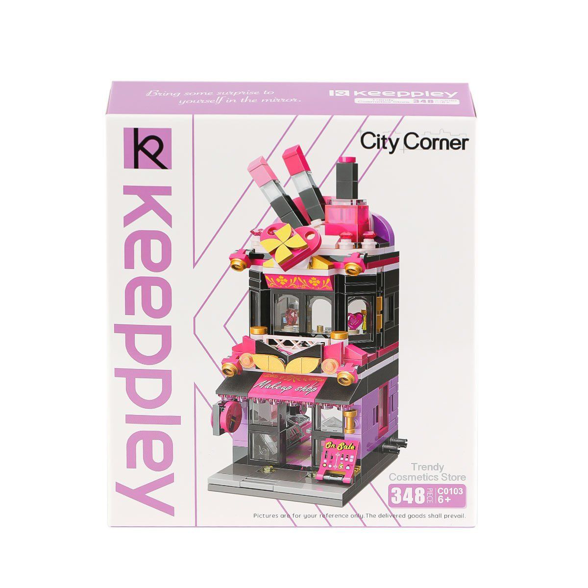 KP0103 Keeppley Cosmetics Store Blok Seti -Vagon life