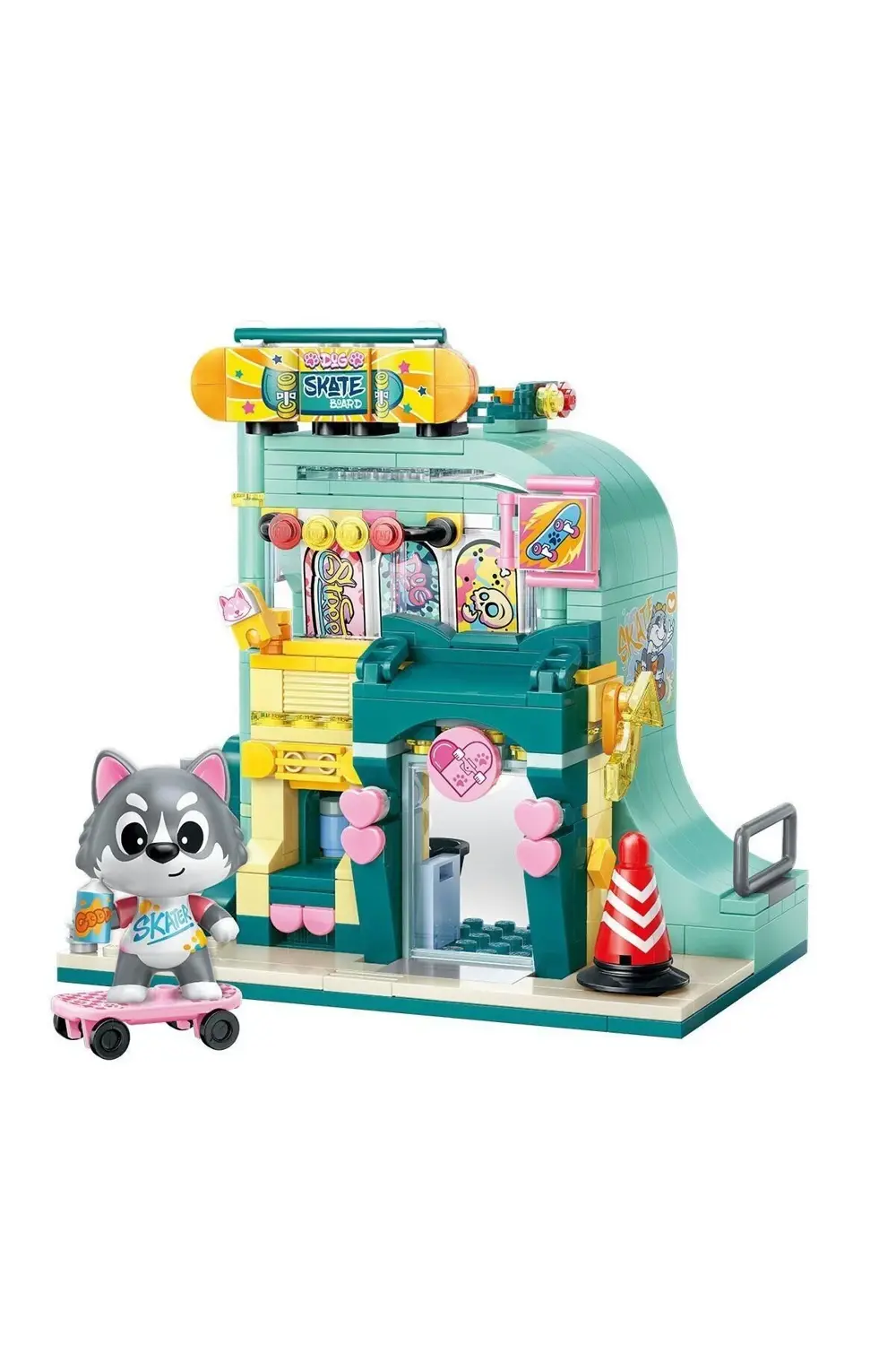 KP28009 Keeppley Sokak Seri Blok Seti -Vagon life