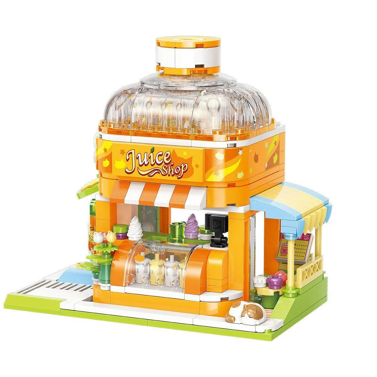 KP28017 Keeppley Kitten Juice Shop Blok Seti 315 Parça -Vagonlife Fiyatı, Yorumları ve Özellikleri