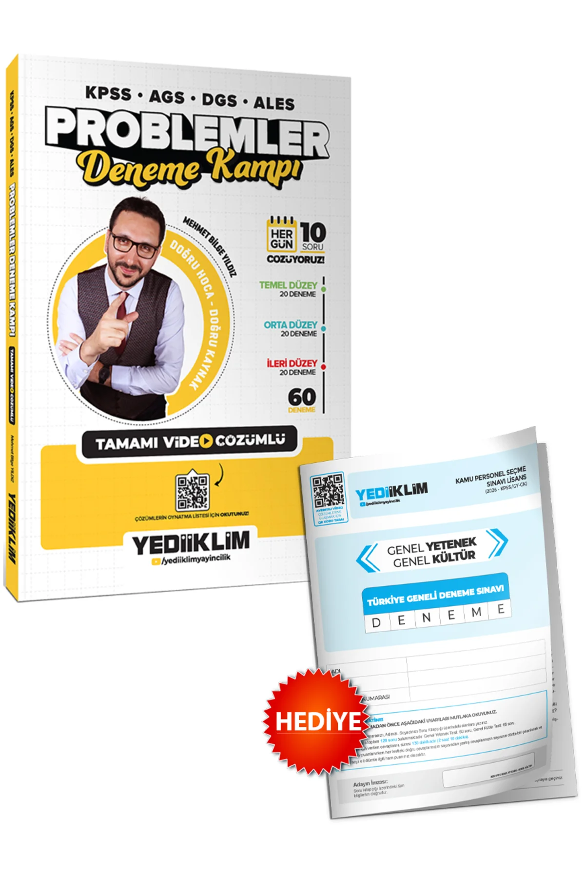 KPSS-AGS-DGS-ALES Problemler Tamamı Video Çözümlü Deneme Kampı (6 KPSS-AGS-DGS-ALES Problemler Tamamı Video Çözümlü Deneme Kampı (6
