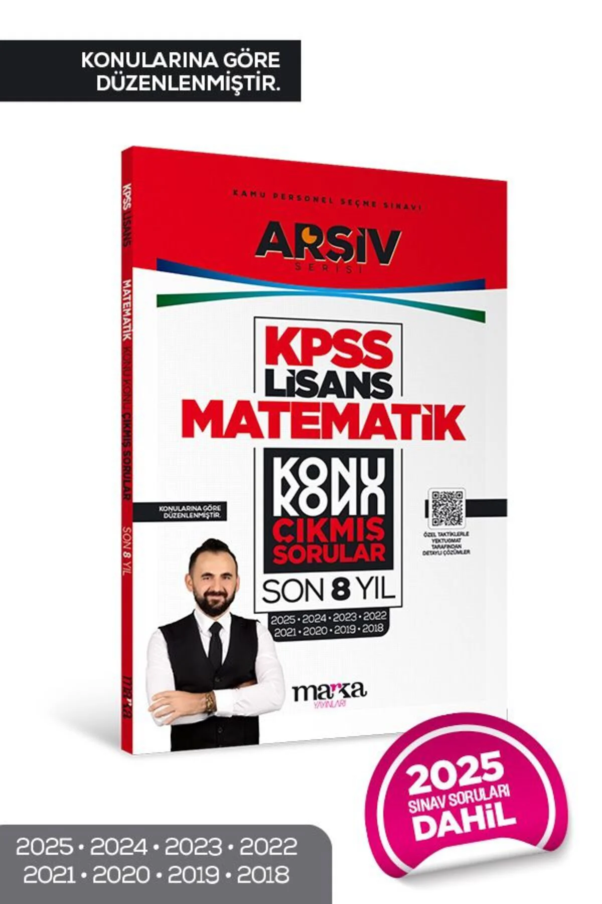 KPSS LİSANS MATEMATİK SON 8 YIL Konu Konu Çıkmış Sorular | Tamamı Çözümlü