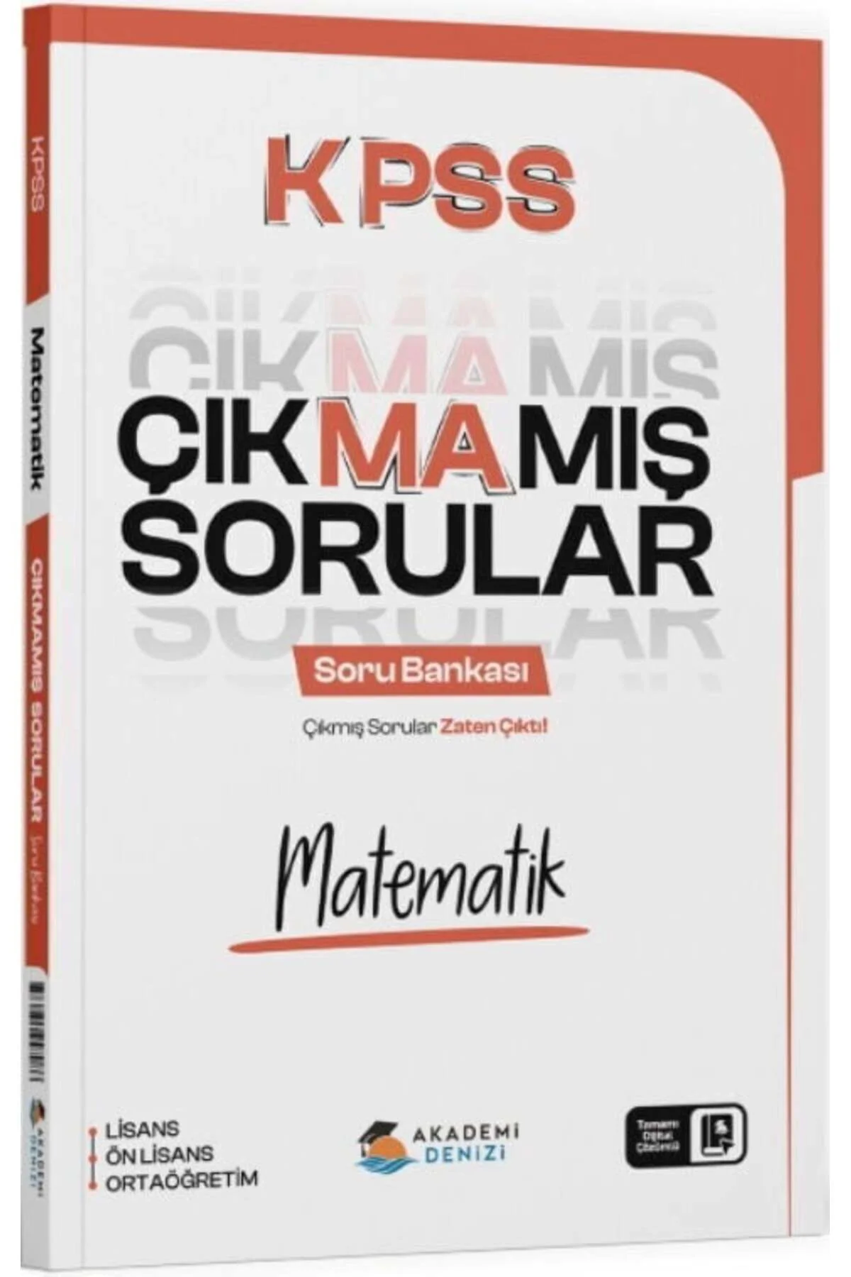 KPSS Matematik Çıkmamış Sorular Soru Bankası Çözümlü