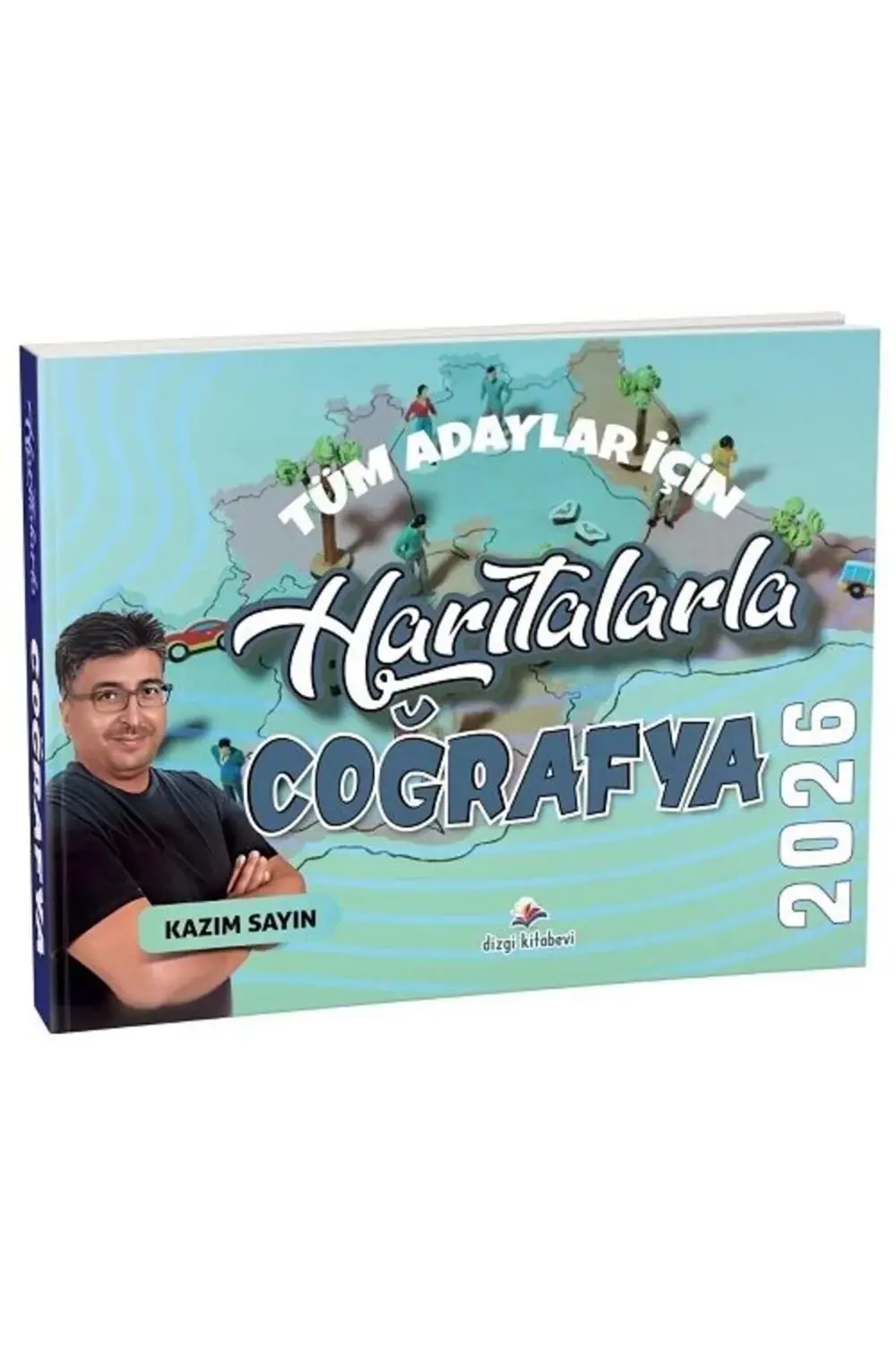 KPSS MEB-AGS Haritalarla Coğrafya - Kazım Sayın Yayınları