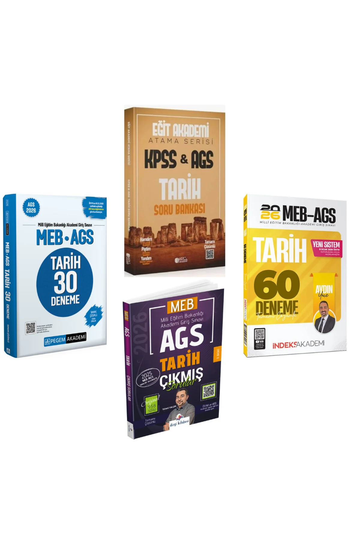 KPSS MEB-AGS Tarih Atama Serisi Soru Bankası + Deneme + Çıkmış So