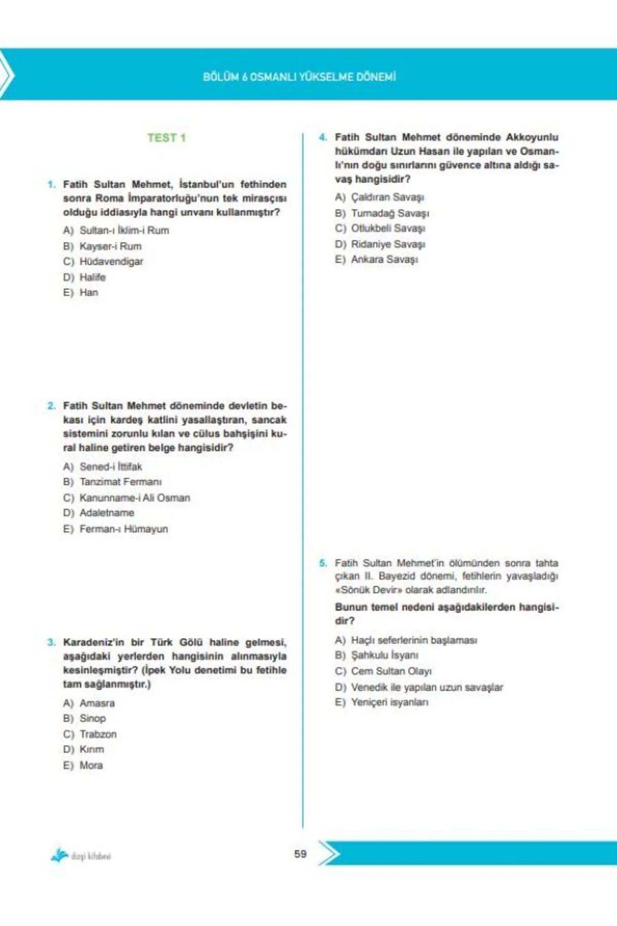 KPSS MEB AGS YKS Şifrelerle Tarih Ders Notları Necat Hoca