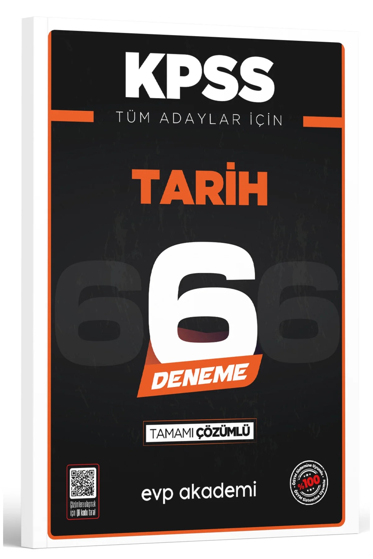 KPSS Tüm Adaylar İçin Tarih 6 Deneme Tamamı Çözümlü Fiyatı, Yorumları ve Özellikleri