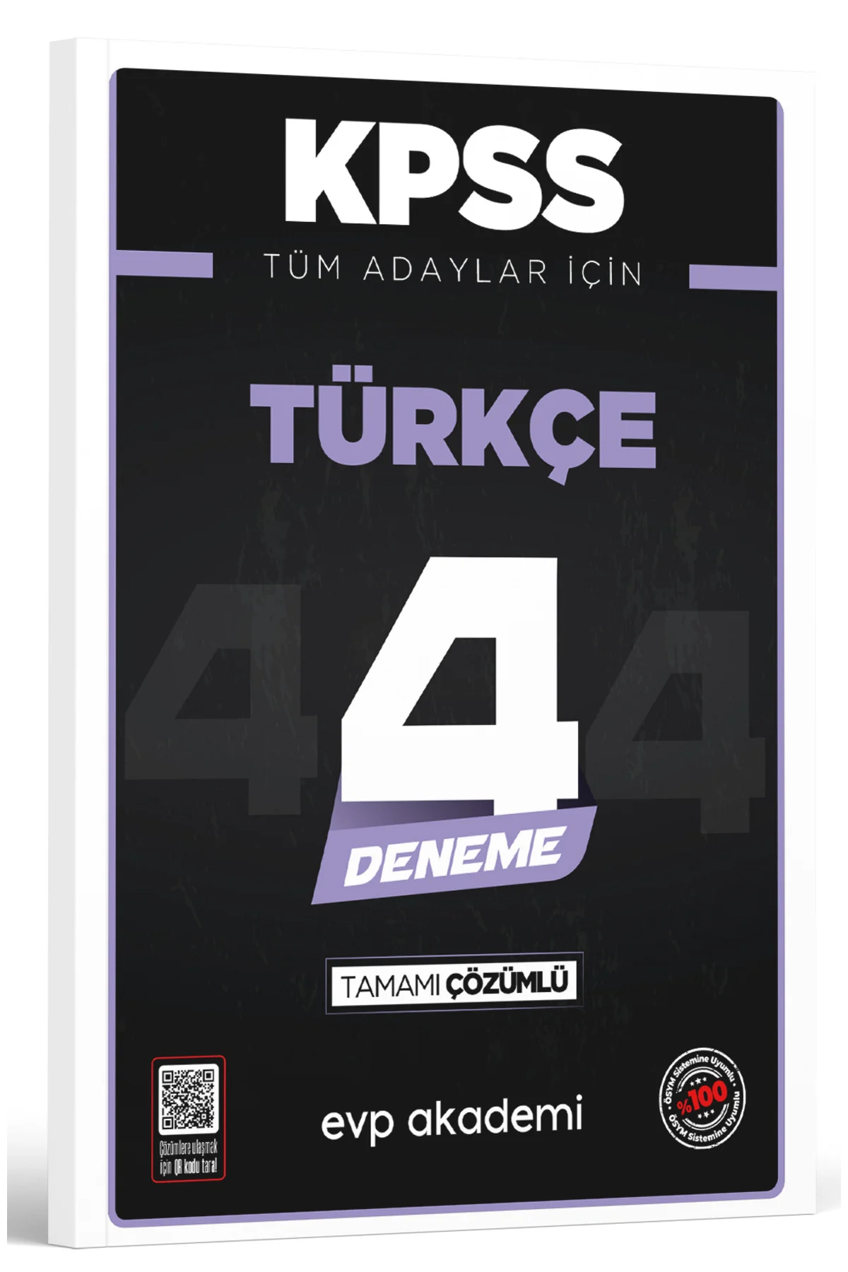 KPSS Tüm Adaylar İçin Türkçe 4 Deneme Tamamı Çözümlü Fiyatı, Yorumları ve Özellikleri