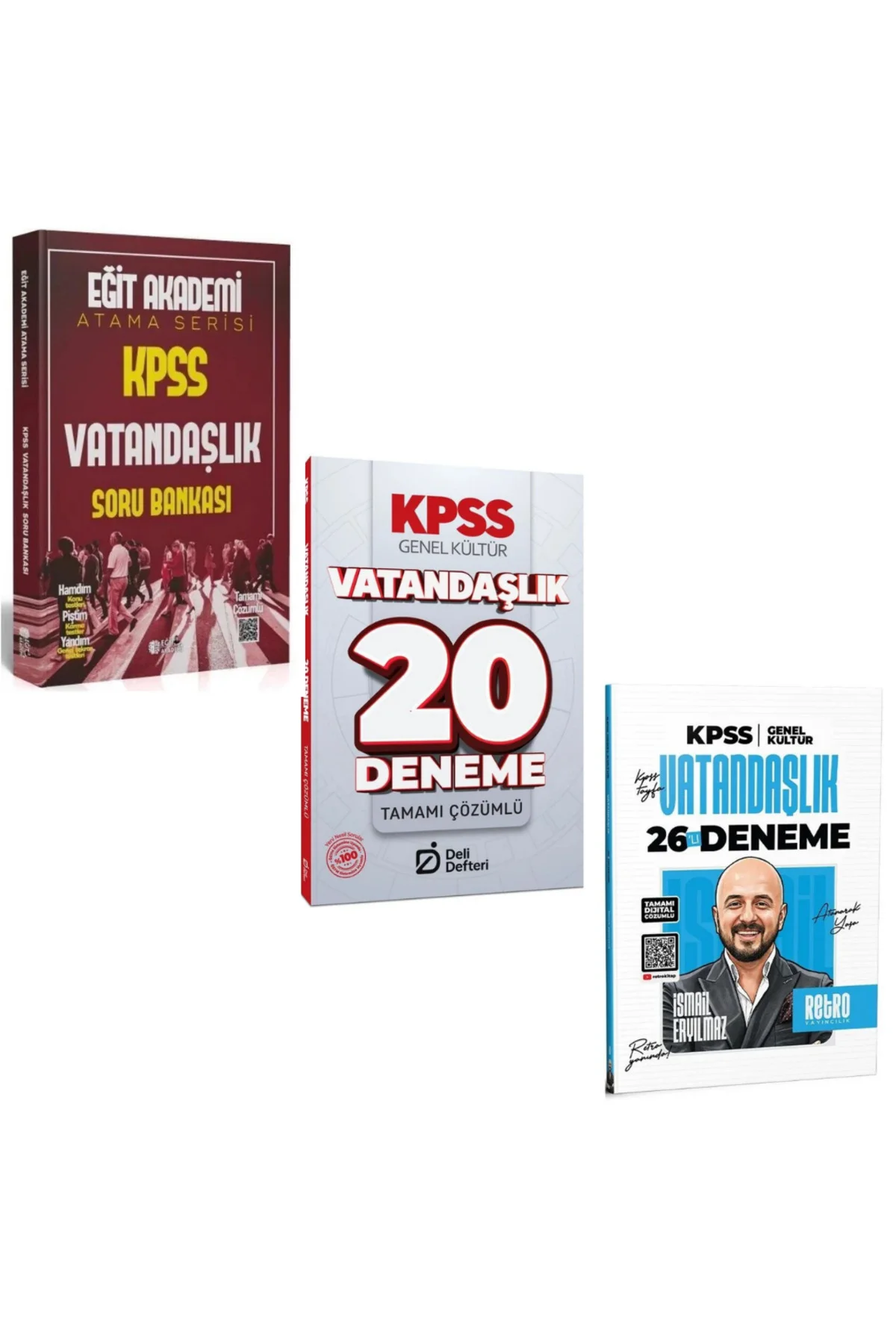 KPSS Vatandaşlık Atama Serisi Soru Bankası & KPSS Vatandaşlık 2'l