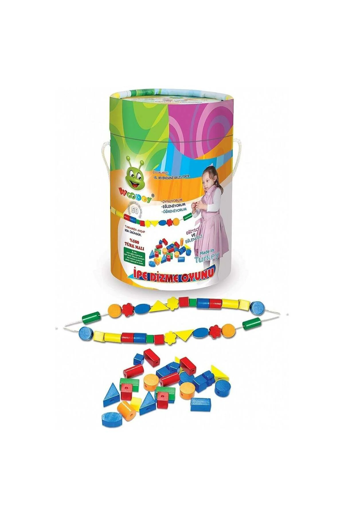 KR022 WOODOY İPE DİZME OYUNU