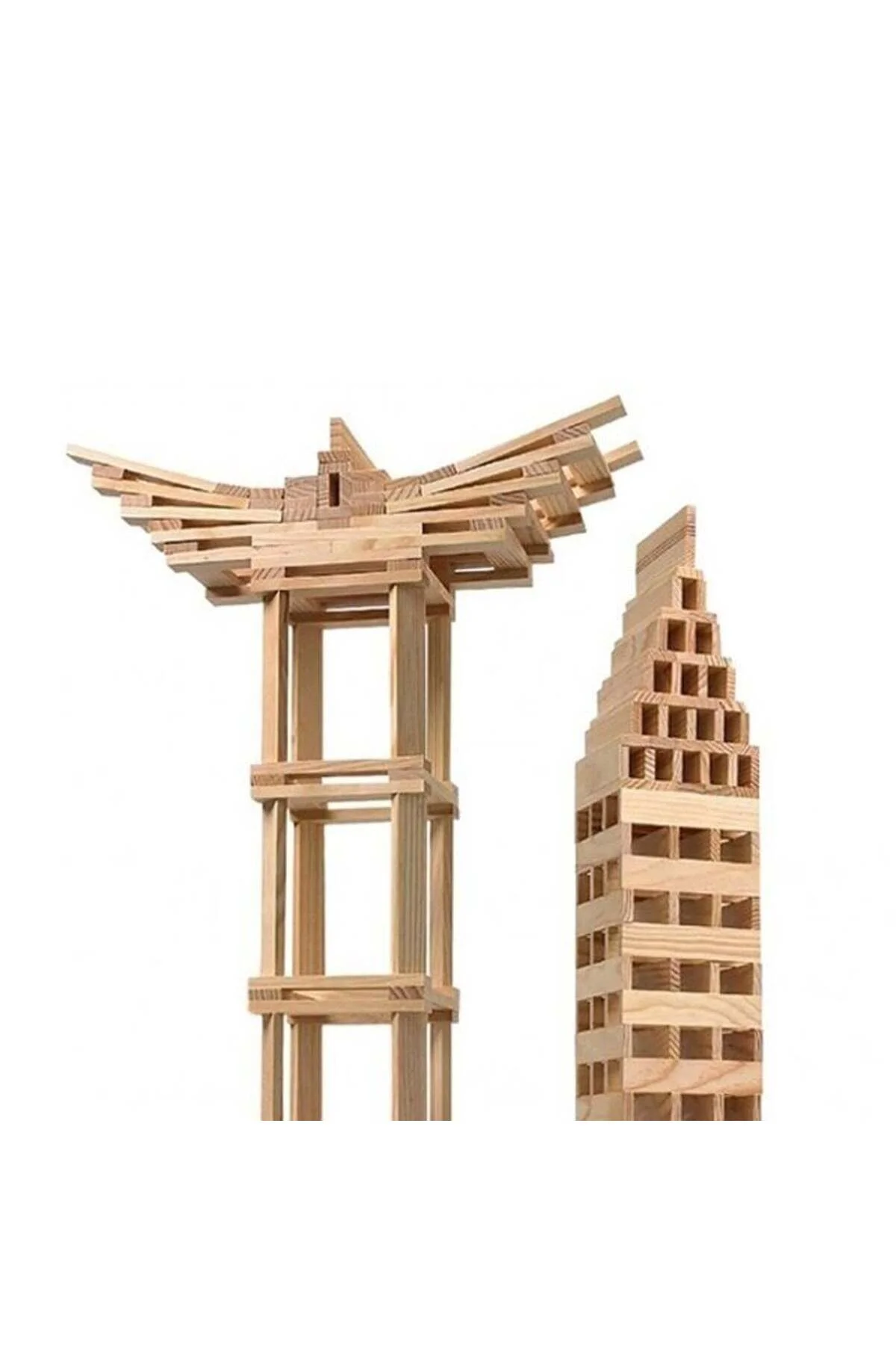 KR101 Woodoy City Wood Ahşap Bloklar - Görsel 3