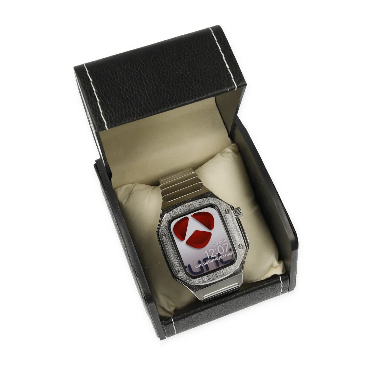 KR409 Metal Kordon - 45mm Şık ve Dayanıklı Gümüş Saat Kolu