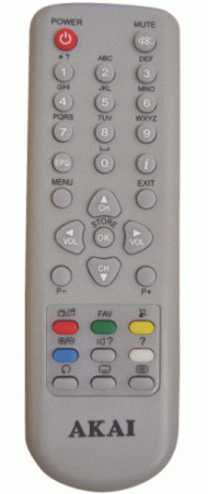KR6600A Akai Uydu Kumanda