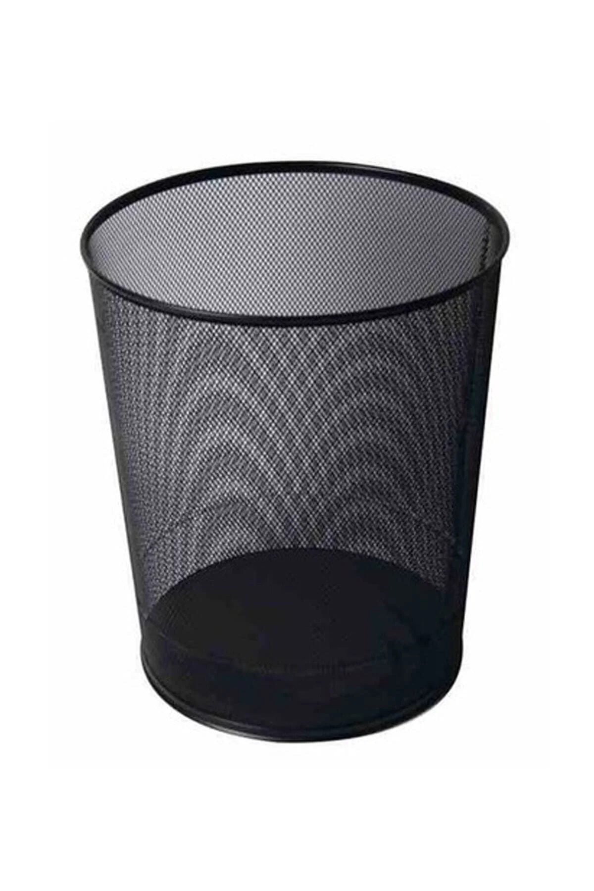 Kraf Metal File Çöp Kutusu Siyah Renkli 540g Fx