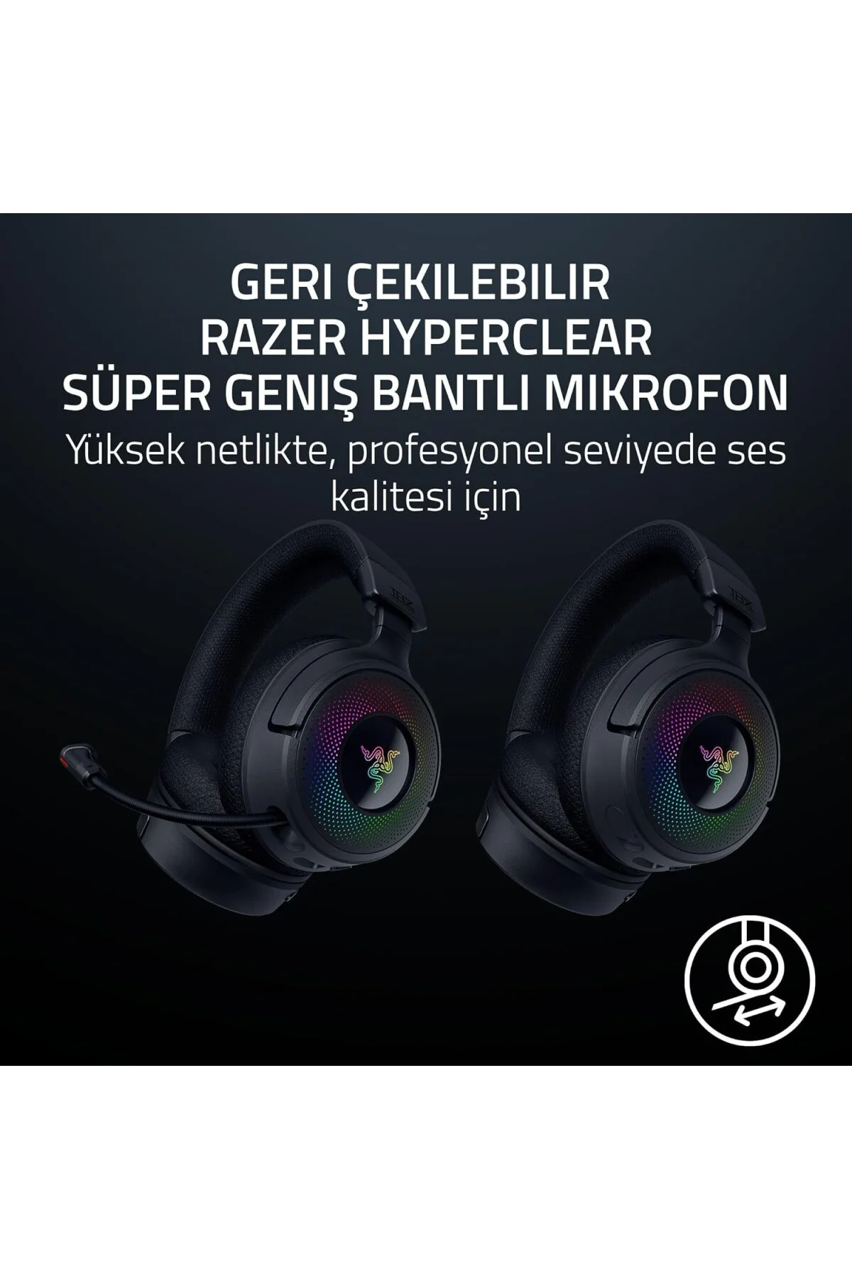 Kraken V4 - Kablosuz Oyun Kulaklığı (3 Modlu Bağlantı, TriForce 4 Kraken V4 - Kablosuz Oyun Kulaklığı (3 Modlu Bağlantı, TriForce 4