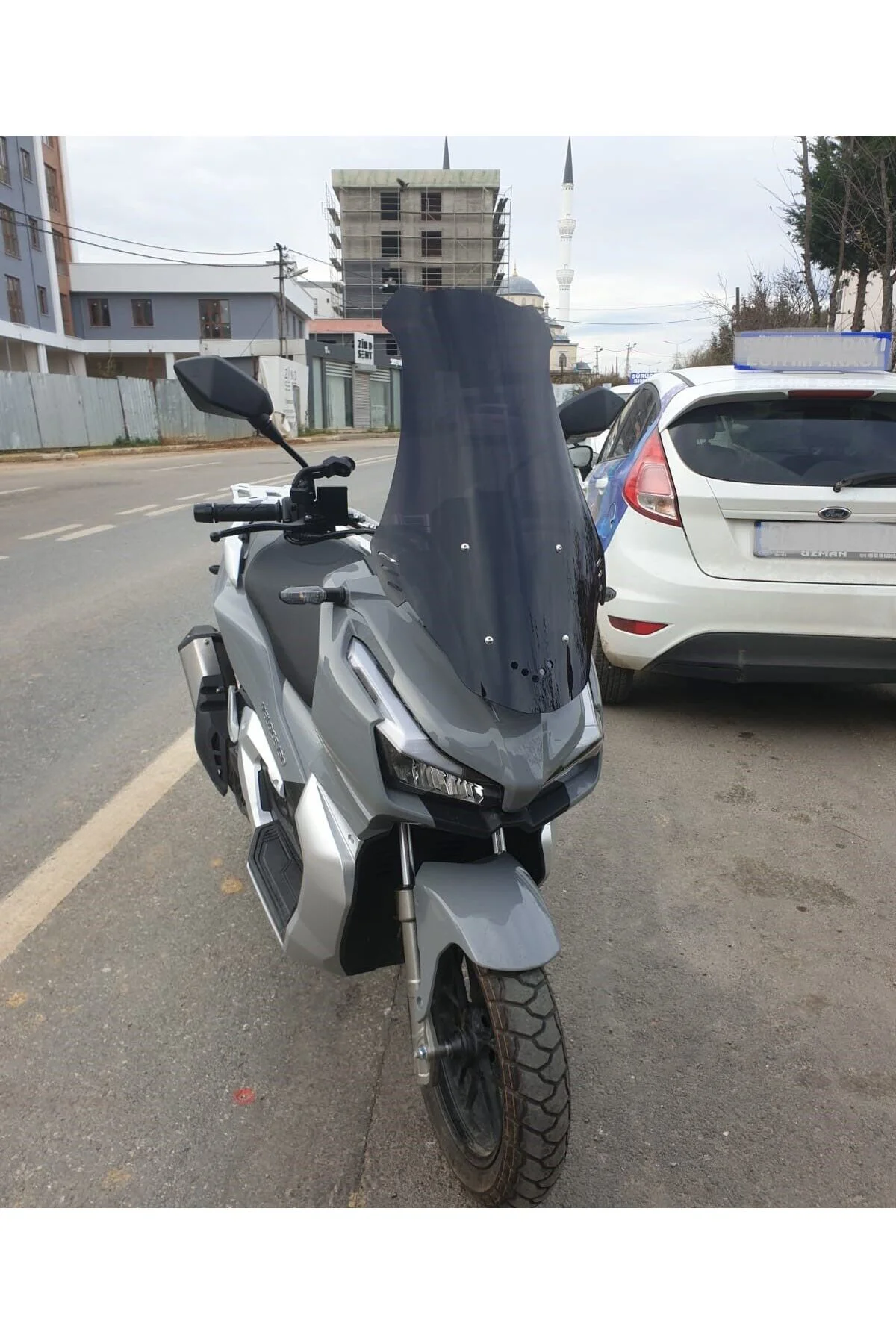 Kral Arneb 150 Ön Cam 2023-2026 Model 75cm Siyah Renkli 4mm UZUN