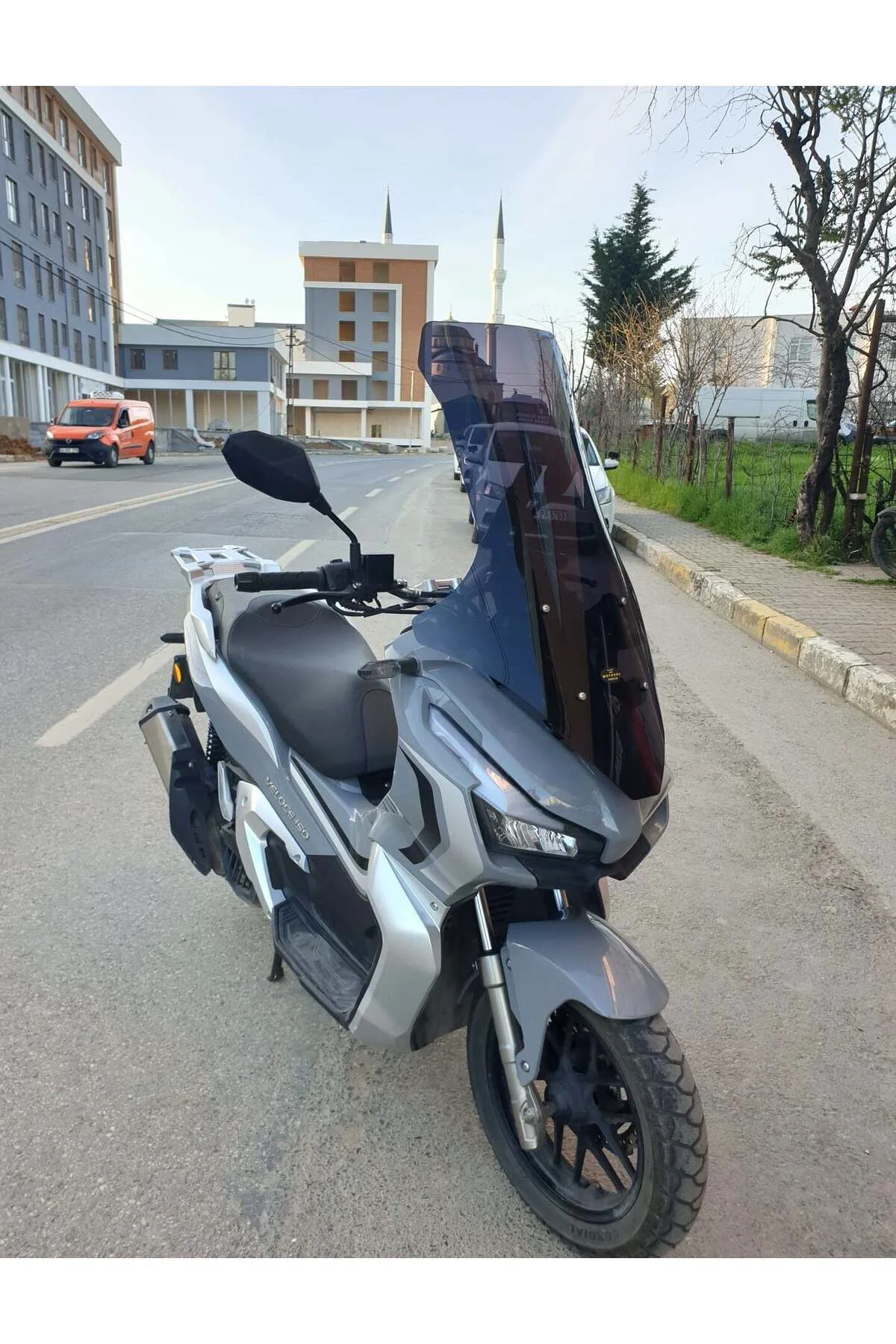 Kral Arneb 150 Ön Cam 2023-2026 Model 78cm Siyah Renkli 4mm UZUN