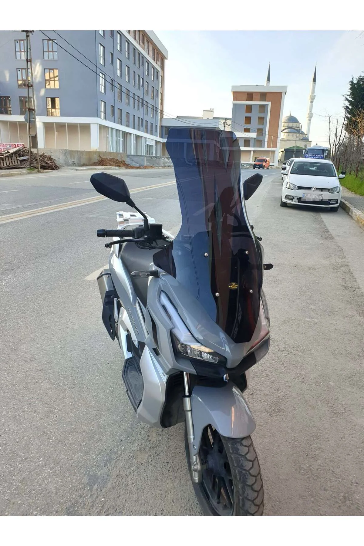 Kral Arneb 150 Ön Cam 2023-2026 Model 78cm Siyah Renkli 4mm UZUN