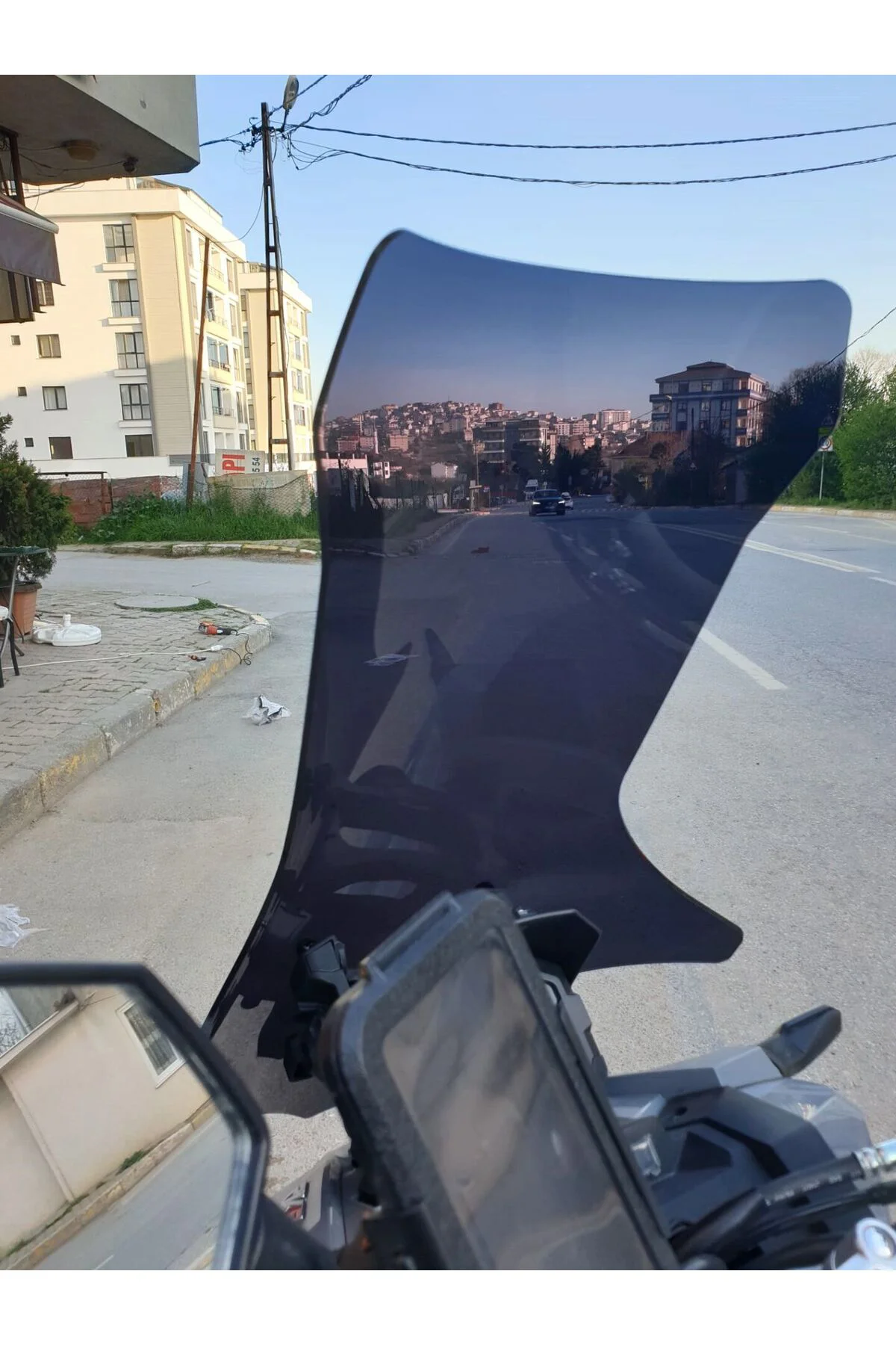 Kral Arneb 150 Ön Cam 2023-2026 Model 78cm Siyah Renkli 4mm UZUN