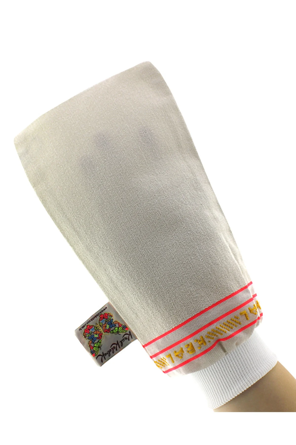 Kral Kelebek Kese Lastikli Banyo Hamam Kesesi