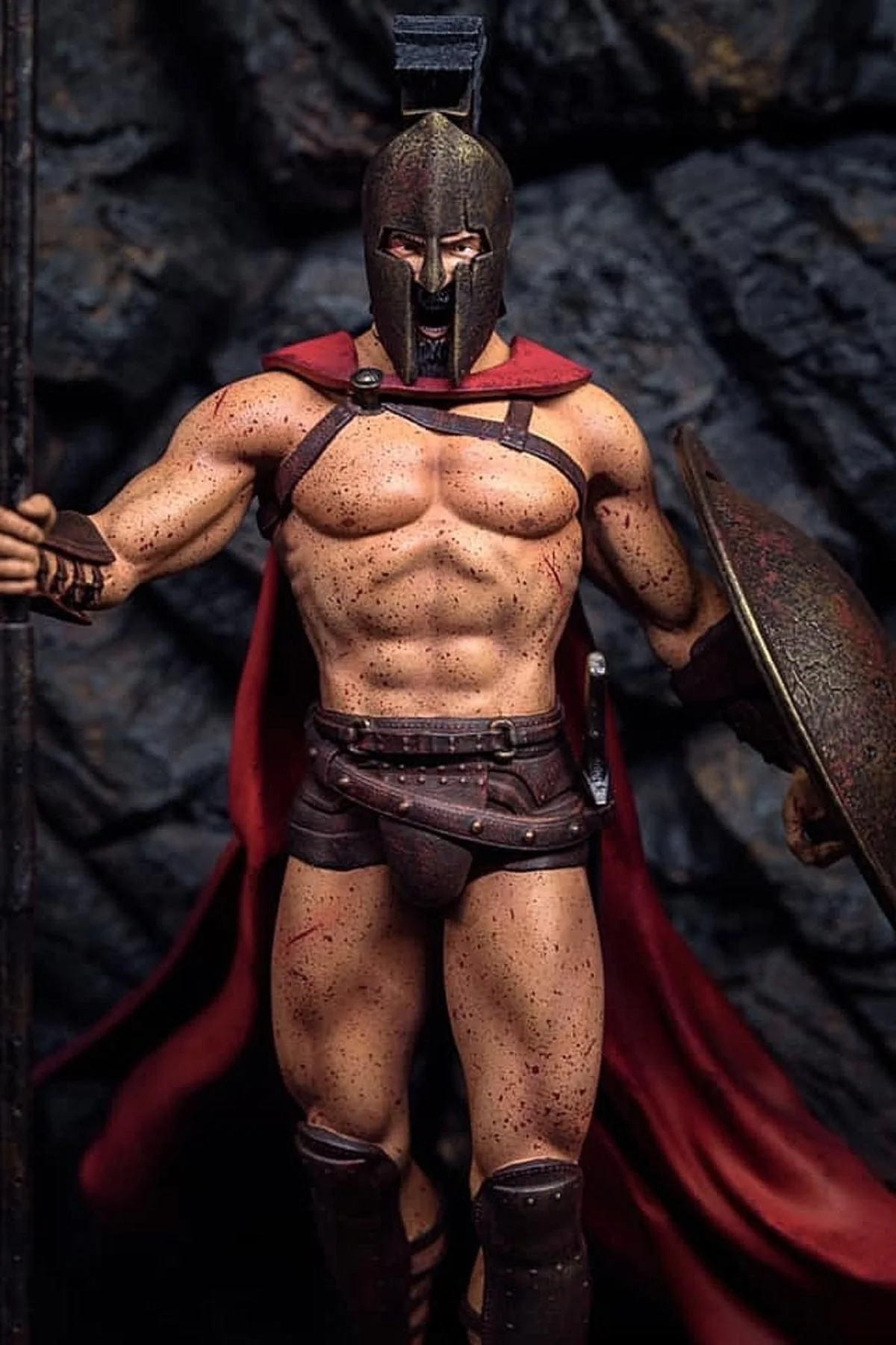 Kral Leonidas 300 Spartalı Boyalı Figür 20 Cm (büyük Boy)