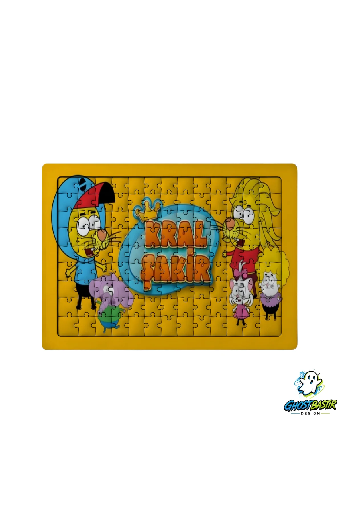 Kral Şakir 99 Parça Ayaklı Puzzle – Dekoratif Çocuk Yapbozu 0266