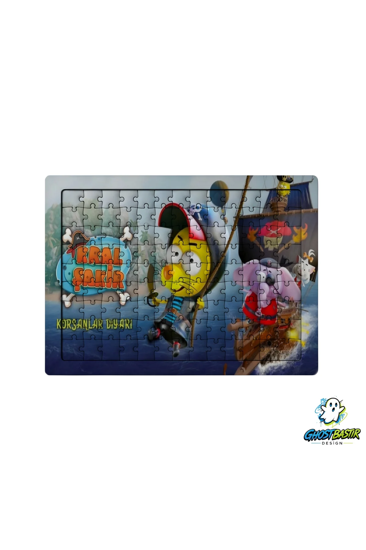 Kral Şakir 99 Parça Ayaklı Puzzle – Dekoratif Çocuk Yapbozu 0269