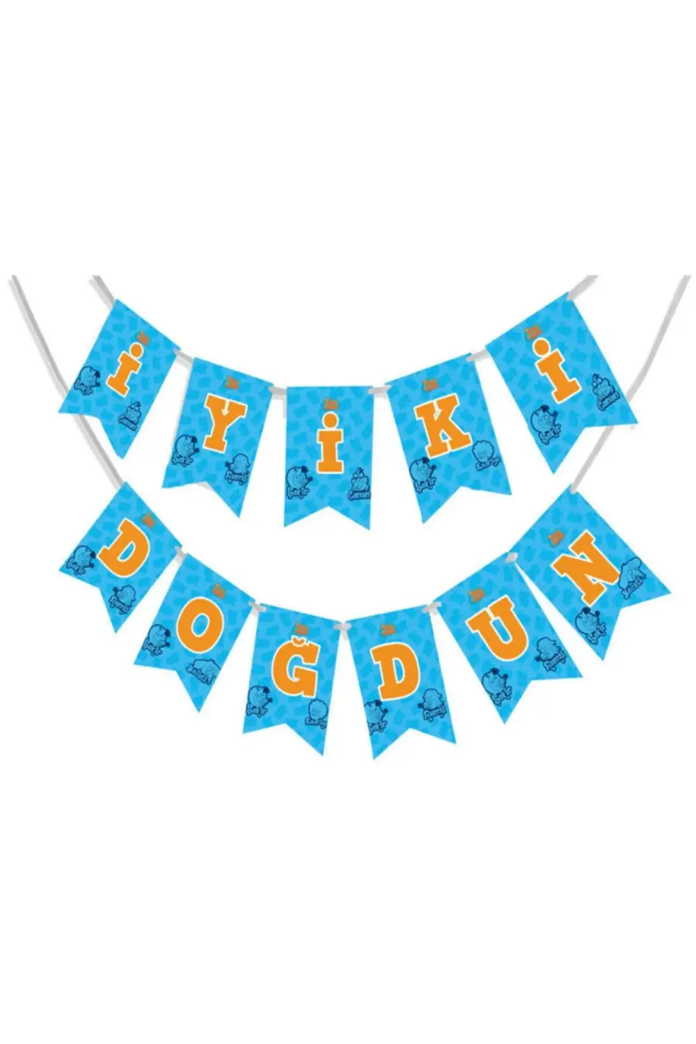 Kral Şakir Action İyi ki Doğdun Harf Afiş Kb3049