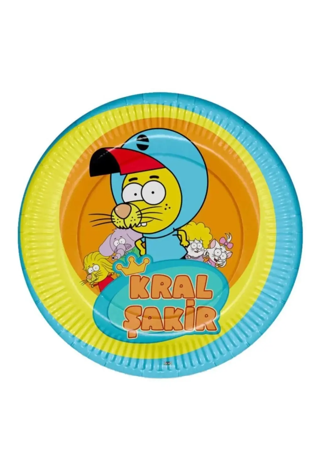 Kral Şakir Doğum Günü Parti Seti 8 Kişilik