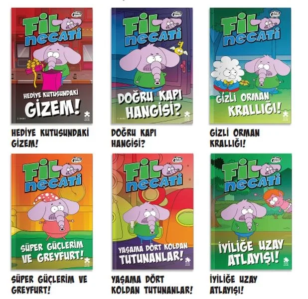 Kral Şakir Fil Necati 6 Kitaplık Set Fiyatı, Yorumları ve Özellikleri