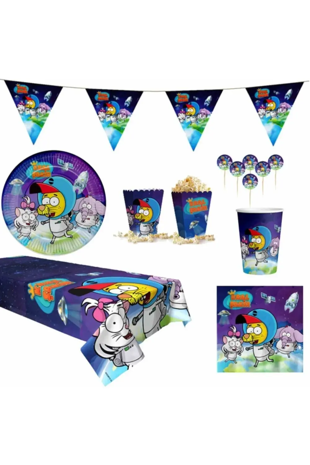 Kral Şakir Uzayda Hazır Parti Seti