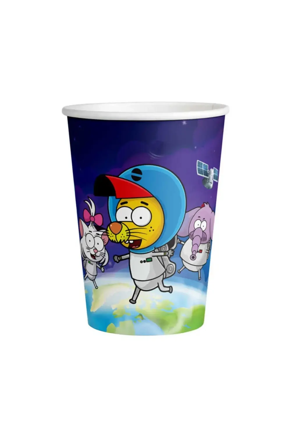 Kral Şakir Uzayda Karton Bardak 8’li