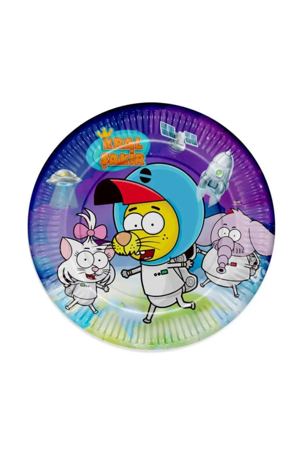 Kral Şakir Uzayda Temalı Full Konsept Parti Seti 16 Kişilik 116 P