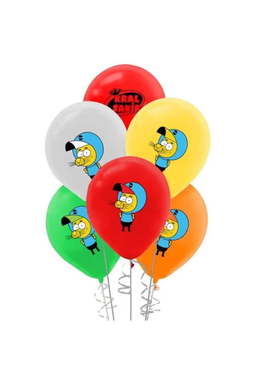 Kral Şakir Uzayda Temalı Full Konsept Parti Seti 16 Kişilik 116 P