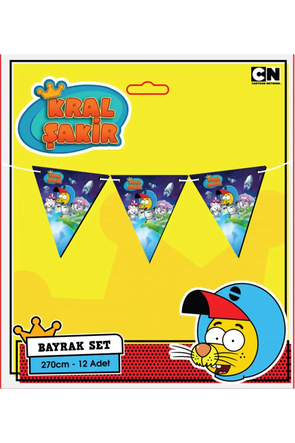 Kral Şakir Uzayda Üçgen Flama