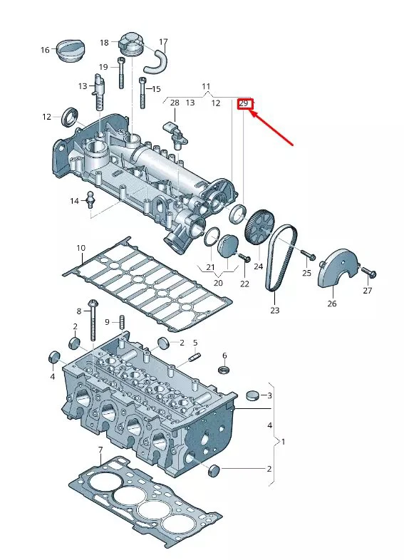 Krank Mili Keçesi (VW Orjinal)(04E103085AC) Fiyatı, Yorumları ve Özellikleri
