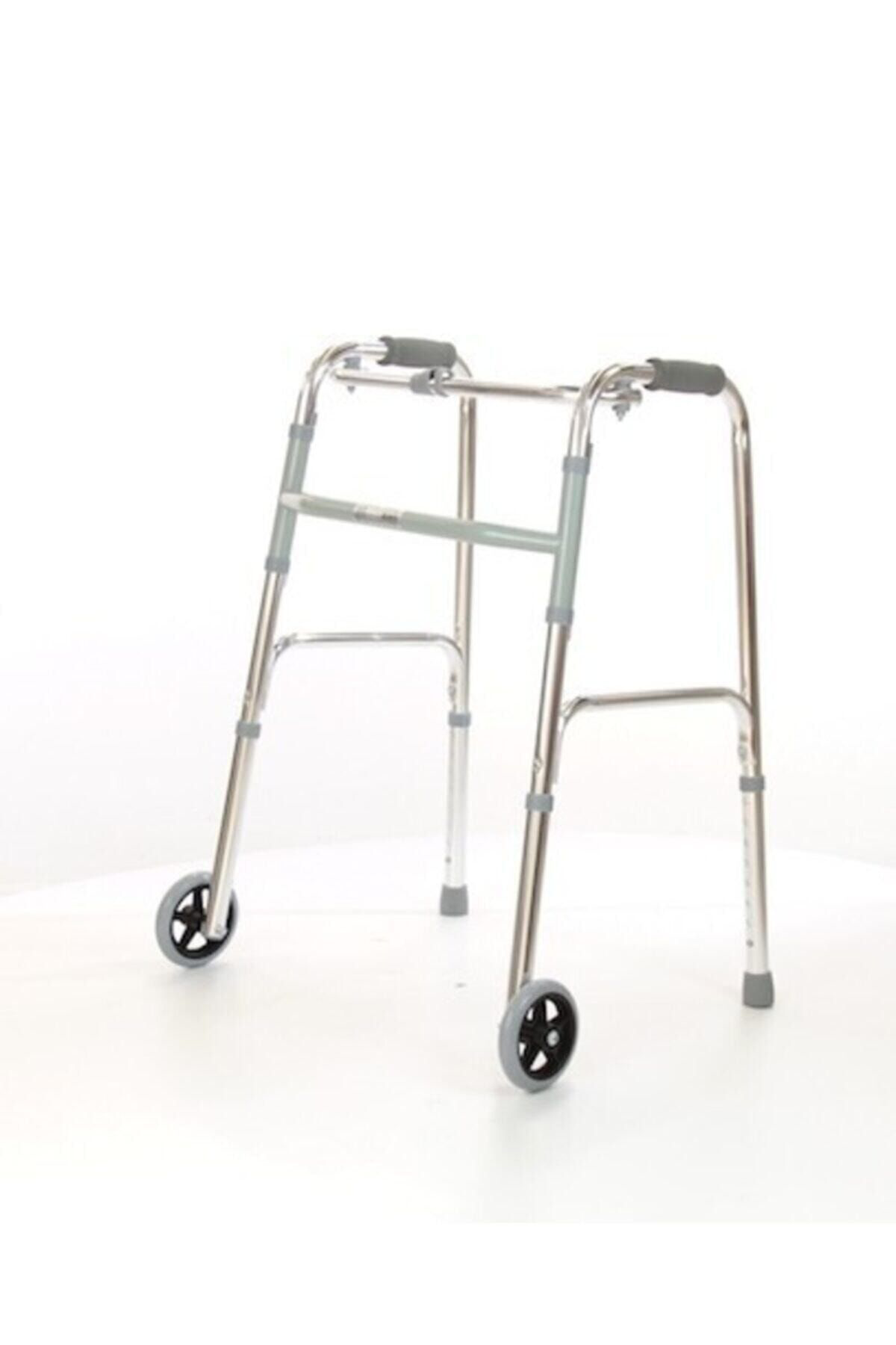 Wollex Kraustmann İthal Tekerlekli Alüminyum Hareketli Walker