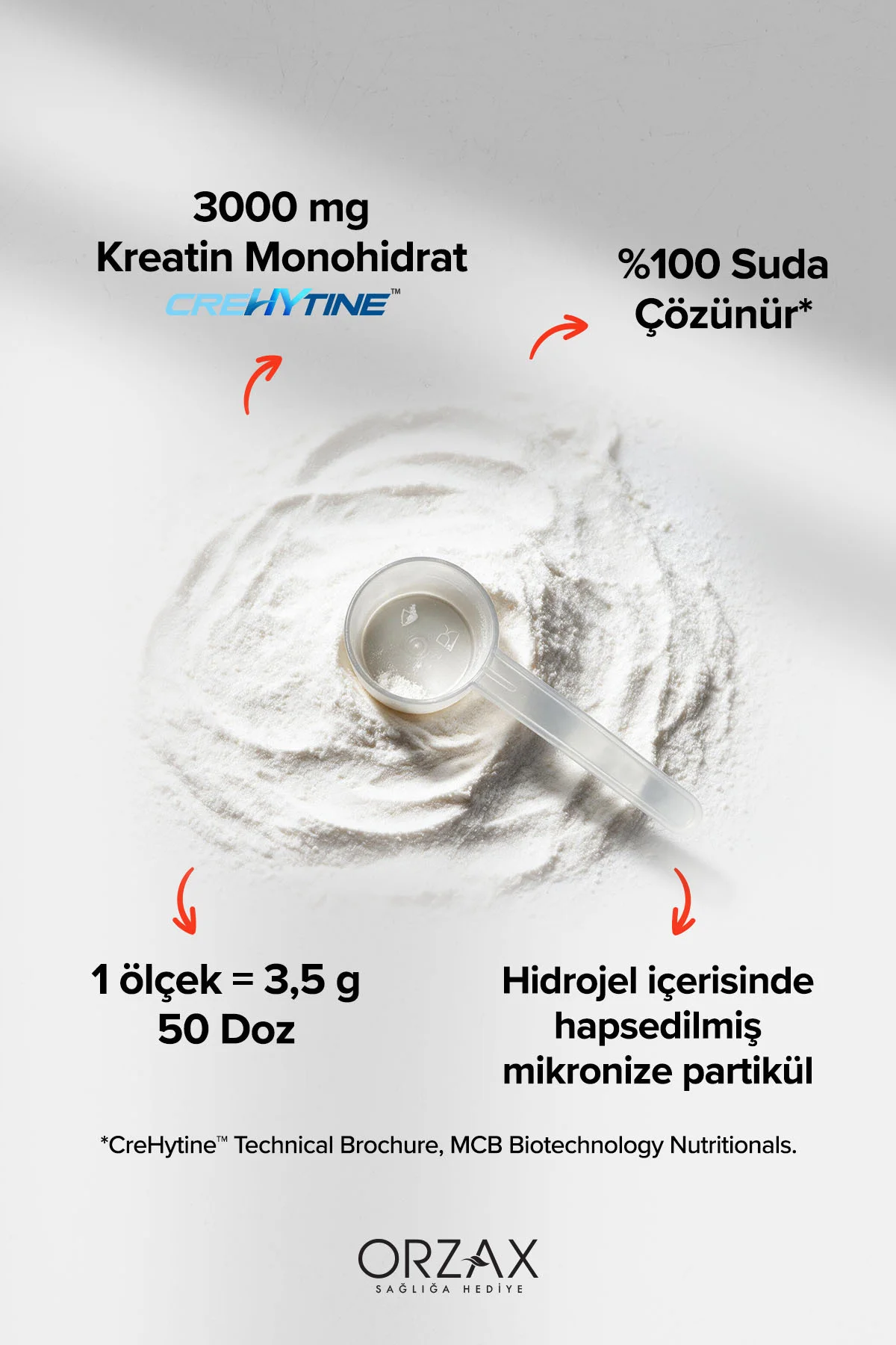 KREATIN 3000 MG TOZ FORM 50 DOZ 175 GR Fiyatı, Yorumları ve Özellikleri