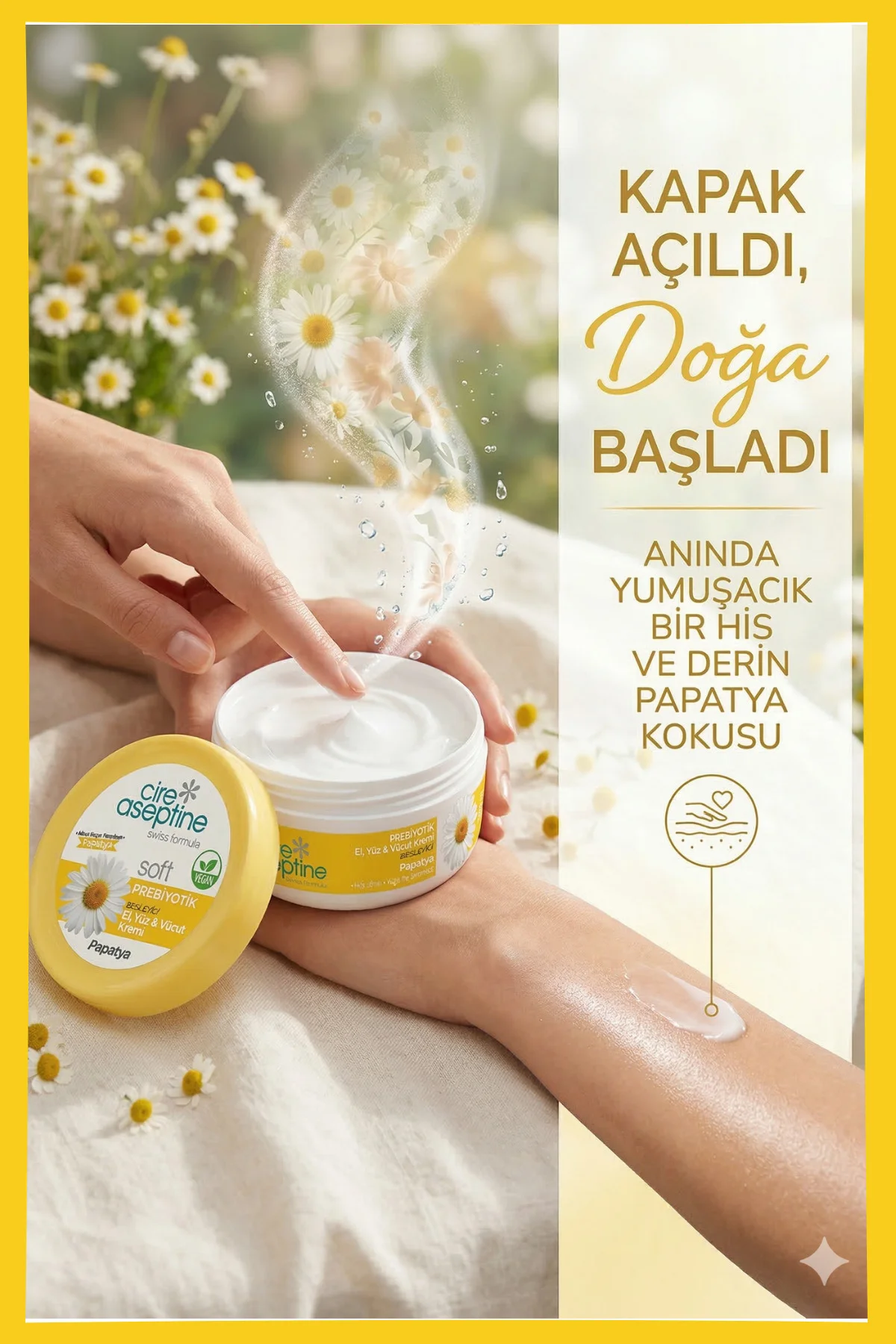 Krem 300ml Prebiyotik Papatya