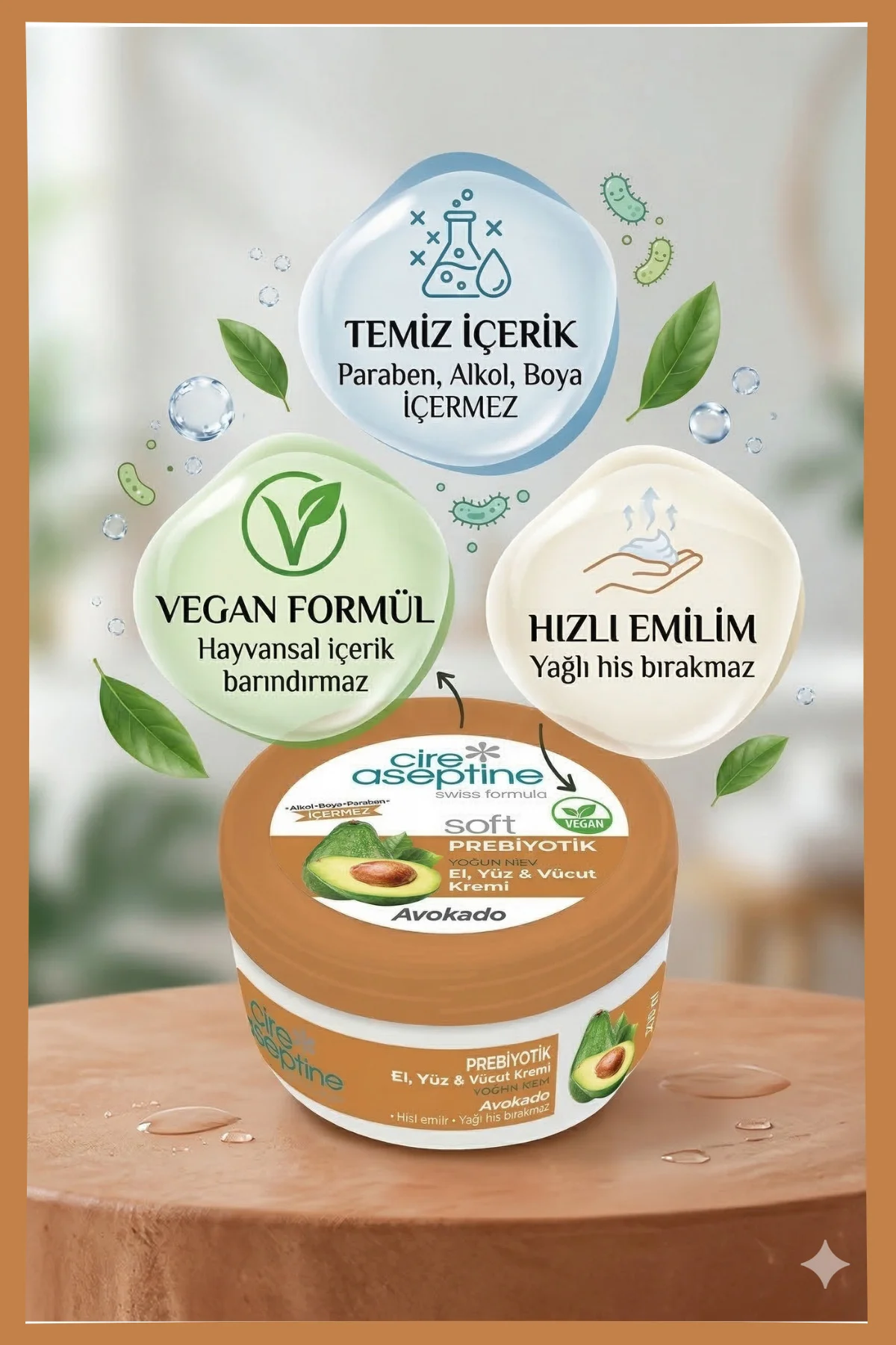 Krem 300ml Prebiyotik Avokado