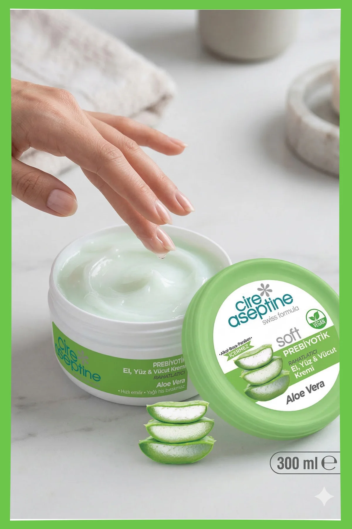 Krem 300ml Prebiyotik Aloe Vera