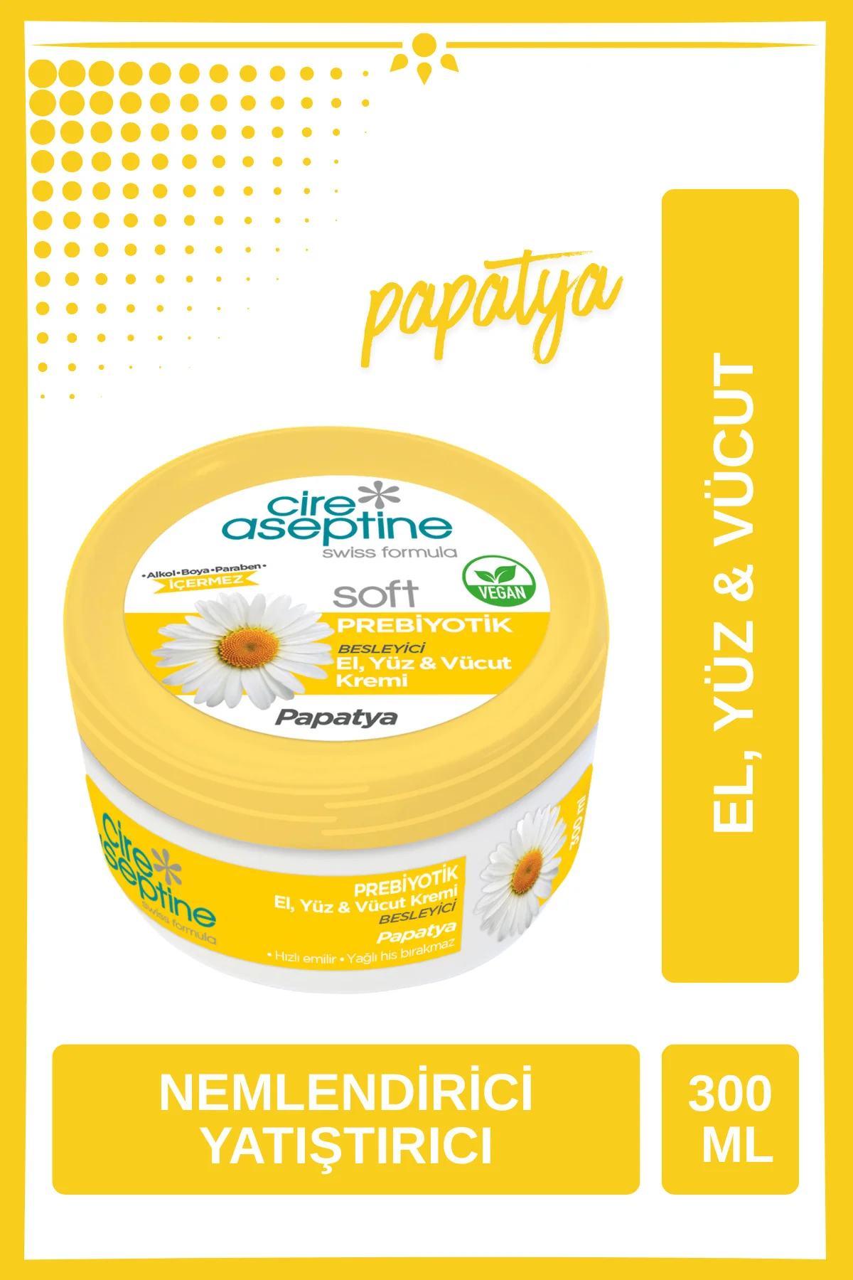 Krem 300ml Prebiyotik Papatya