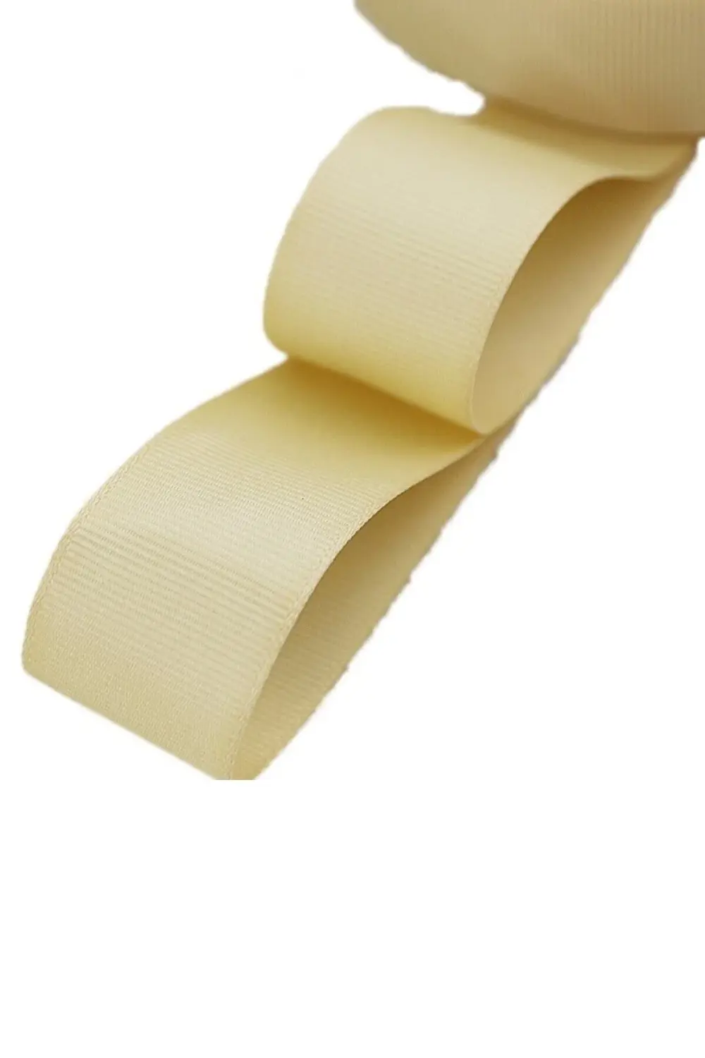 Tuhafiyecimiz Krem 4Cm Grogren Kurdele 10 Metre. 10Mt 40Mm 1 Top Krem Grogren K