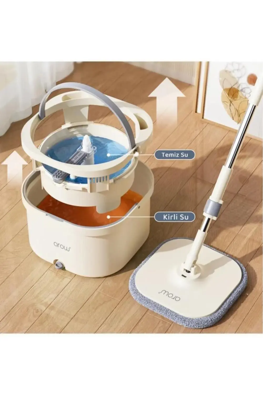 KREM MAVİ CLEAN MASTER TEMİZLİK SETİ